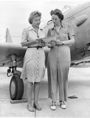 Cornelia Fort Reports for Duty